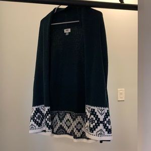 Old Navy cardigan. Very warm!